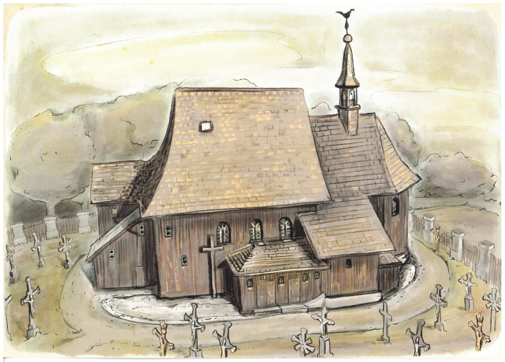 Pozdrav z Hlučínska -  Kostel sv. Petra a Pavla 